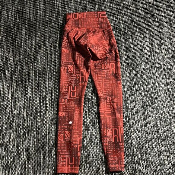 Lululemon Wunder Train Contour Fit High-Rise Tight 25" SPELLOUT - Picture 2 of 8